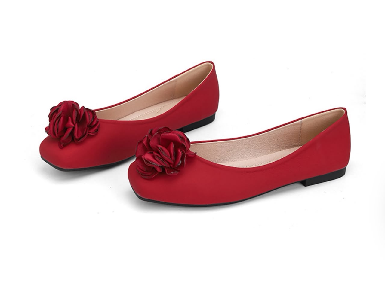 Red Flower Flats